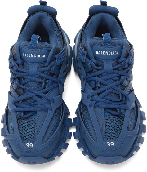 blue balenciaga track sneakers.